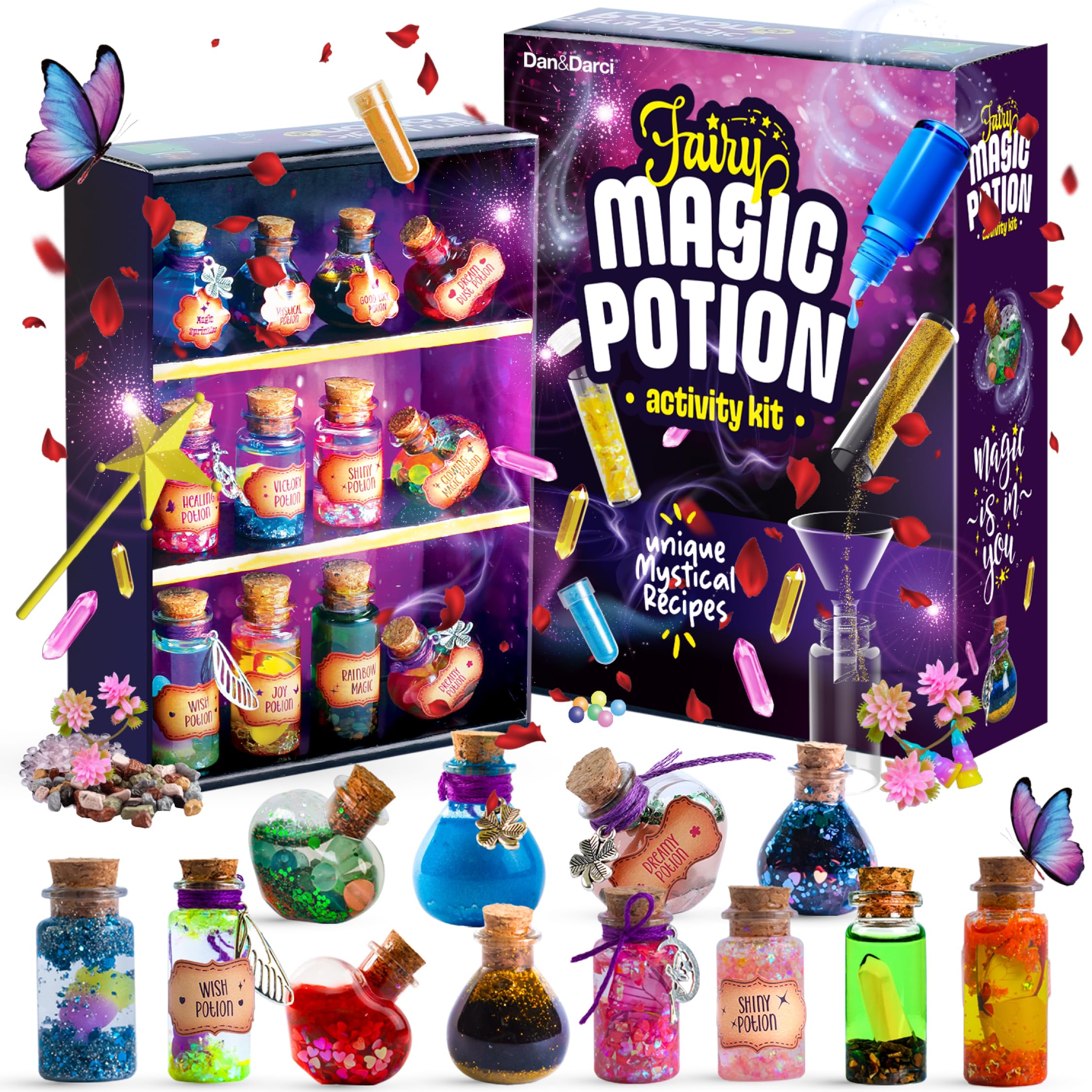 Amazon.com: Dan&Darci Fairy Magic Potion Kit for Kids - Christmas